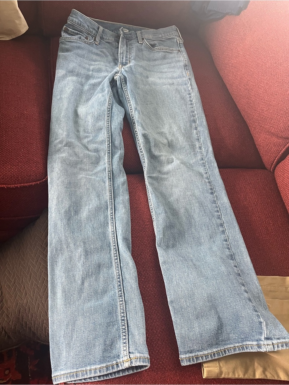 Old Navy Men’s  Wash Straight-Leg Jeans - Blue